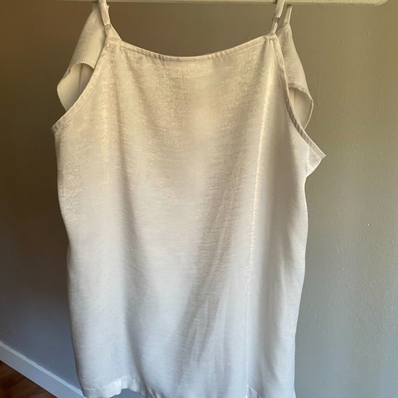 White Shimmer Blouse - Picture 3 of 4